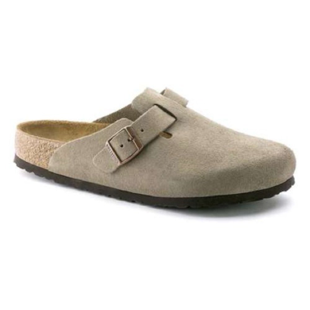 Birkenstock, Boston Soft (Taupe)